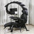 SearchFindOrder Black Zero Gravity Ergonomic Scorpion Super Gaming Cockpit Chair with 1-3 Monitors Support
