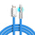 SearchFindOrder Blue / 1M for Type C 180° Rotatable 120w Super Fast Charging Cable