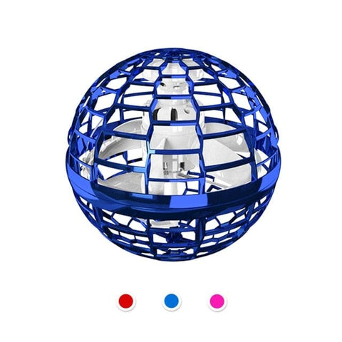 SearchFindOrder Blue Ball 360° Flying Hand Controlled Flying Ball Spinner Drone