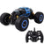 SearchFindOrder Blue Double-Sided Remote Control Stunt Twisting 4WD Off-Road Car