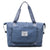 SearchFindOrder Blue Large Capacity Lightweight Waterproof Folding Travel Bag