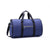 SearchFindOrder Blue Luxury Men's Garment 2-in-1 Travel Suit Storage Bag and Duffel Bag
