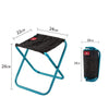 SearchFindOrder Blue Pocket Size Folding Chair