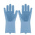 SearchFindOrder Blue Silicone Dishwashing Gloves
