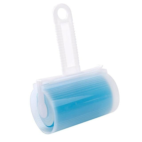 SearchFindOrder Blue Sticky Reusable Washable Dust Lint Cleaning Brush Roller