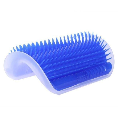 SearchFindOrder Blue / United States Cat Brush Corner Massage Self Groomer Comb