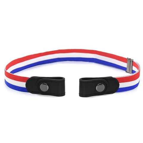 SearchFindOrder Blue White Red / 100cm Comfortable Invisible Waist Belt