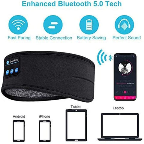 SearchFindOrder Bluetooth Knitted Music Headband