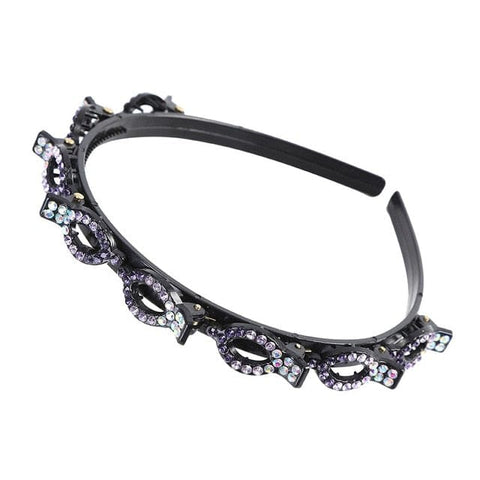 SearchFindOrder CB0233-G Double Bangs Butterfly Clip Headband