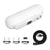 SearchFindOrder Cellphone Accessories White Mini Magnetic Battery Power Bank