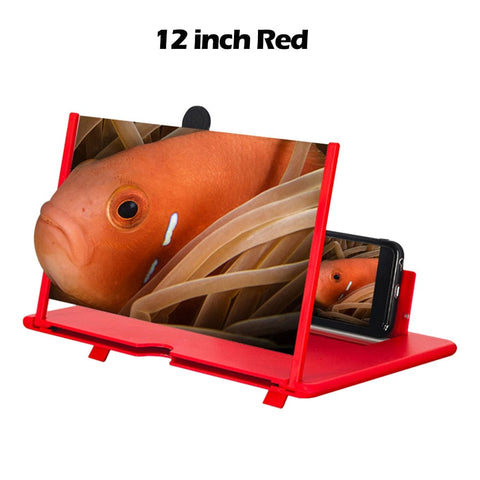 SearchFindOrder China / 12 inch Red Foldable Mobile Phone Screen Magnifier