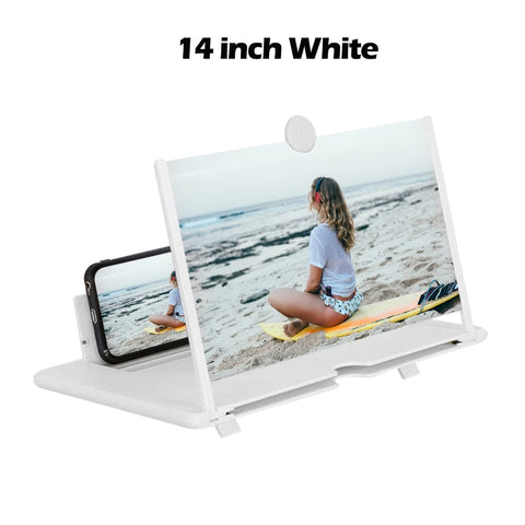 SearchFindOrder China / 14 inch White Foldable Mobile Phone Screen Magnifier