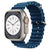 SearchFindOrder China / abyss blue / 38 40 41mm Ocean Silicone Strap Band For Apple iWatch Ultra