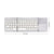 SearchFindOrder China / B033-White Universal Mini Foldable Wireless Keyboard with Touchpad