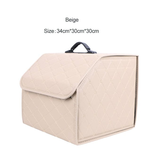 SearchFindOrder China / Beige-Small Large Capacity Durable Car Trunk Organizer Bag