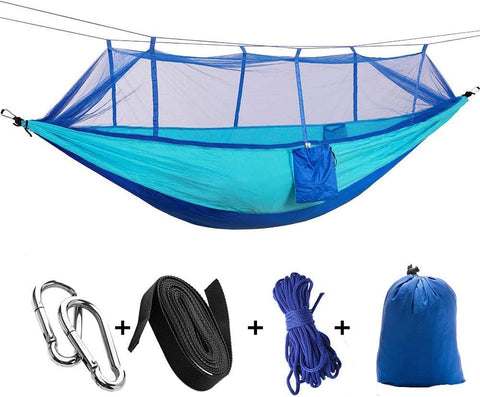 SearchFindOrder China / Blue 2 Person Hammock With Mosquito Net