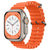 SearchFindOrder China / Orange / 38 40 41mm Ocean Silicone Strap Band For Apple iWatch Ultra