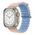 SearchFindOrder China / pink Sand-Mist Blue / 38 40 41mm Ocean Silicone Strap Band For Apple iWatch Ultra