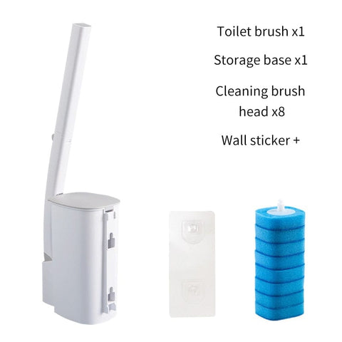 SearchFindOrder China / style 2 Replaceable Head Wall-mounted Disposable Toilet Brush