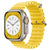 SearchFindOrder China / Yellow / 38 40 41mm Ocean Silicone Strap Band For Apple iWatch Ultra
