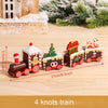 SearchFindOrder christmas 11 Christmas Wooden Train Ornament Decoration