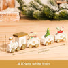 SearchFindOrder christmas 16 Christmas Wooden Train Ornament Decoration