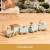 SearchFindOrder christmas 18 Christmas Wooden Train Ornament Decoration