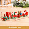 SearchFindOrder christmas 2 Christmas Wooden Train Ornament Decoration