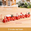 SearchFindOrder christmas 5 Christmas Wooden Train Ornament Decoration