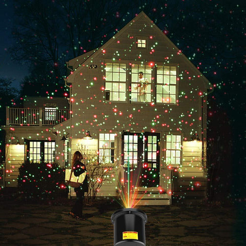 SearchFindOrder christmas Full Sky Star Laser Red & Green Christmas Projector