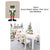 SearchFindOrder christmas Green Walnut Soldier Linen Chair Cover Multiple Christmas Decor For Tables & Chairs