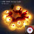 SearchFindOrder christmas Santa Claus Face Snowman, Deer, and Sand Christmas LED Tree Decoration