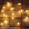 SearchFindOrder christmas Snow Flake Snowman, Deer, and Sand Christmas LED Tree Decoration