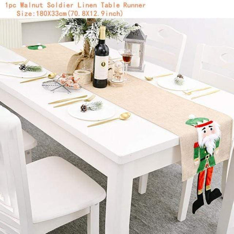 SearchFindOrder christmas Table Runner-46 Multiple Christmas Decor For Tables & Chairs