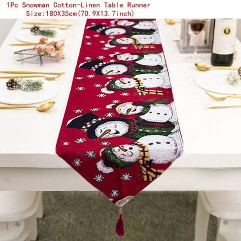 SearchFindOrder christmas Table Runner-59 Multiple Christmas Decor For Tables & Chairs