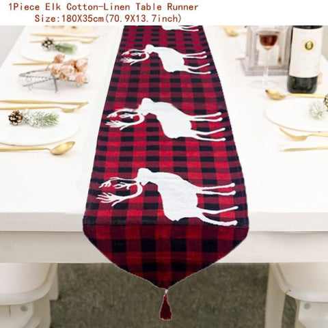 SearchFindOrder christmas Table Runner-61 Multiple Christmas Decor For Tables & Chairs