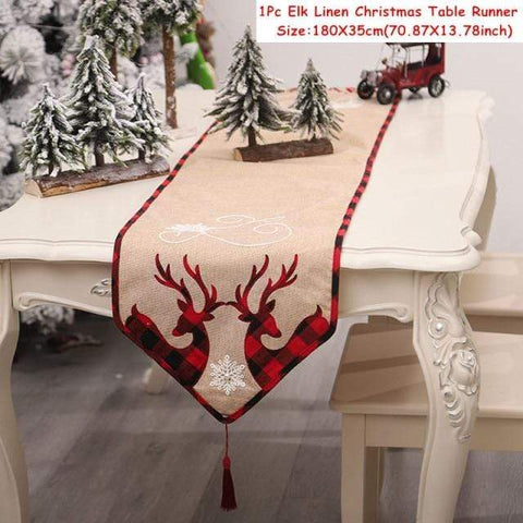 SearchFindOrder christmas Table Runner-77 Multiple Christmas Decor For Tables & Chairs