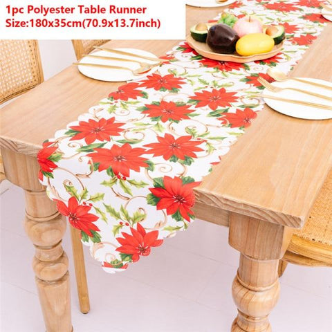 SearchFindOrder christmas Table Runner--C Multiple Christmas Decor For Tables & Chairs