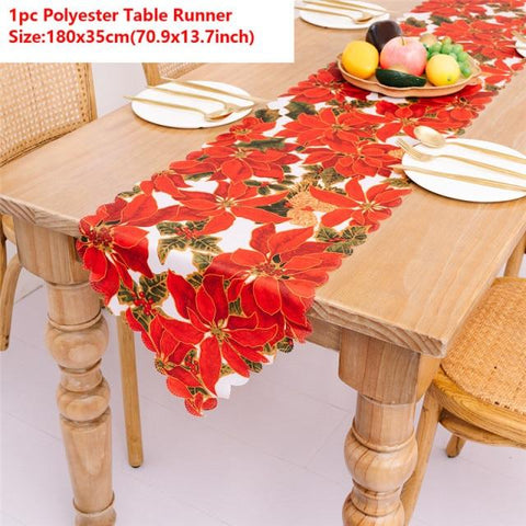 SearchFindOrder christmas Table Runner--D Multiple Christmas Decor For Tables & Chairs