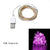 SearchFindOrder christmas USB Pink / 1m 10Led Copper Wire Battery Box  LED Garland Decoration