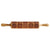 SearchFindOrder christmas Wooden Embossing Cookie Rolling Pin