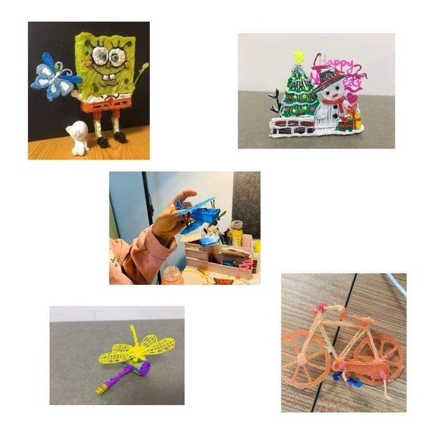 SearchFindOrder Colorful PLA Filaments Refills for 3D Drawing Print Pen