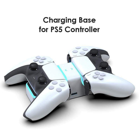 SearchFindOrder Controller Dual USB Fast Charging Dock Station Stand for PlayStation 5