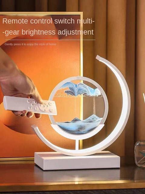 SearchFindOrder Creative Sandscape 3D LED Table Lamp
