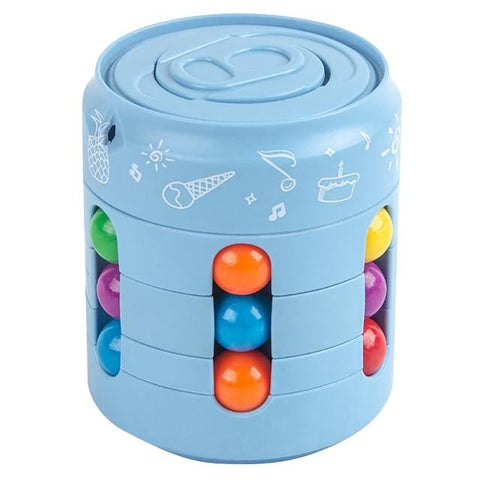 SearchFindOrder Cylinder Blue IQ Rotating Puzzle Games