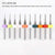 SearchFindOrder D3.175 0.5-1.4set Carbide Tungsten Corn teeth Milling bits cutter for Engraving machine