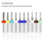 SearchFindOrder D3.175 1.0-3.0set Carbide Tungsten Corn teeth Milling bits cutter for Engraving machine