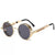 SearchFindOrder daily deal COLOR-2 / Glasses Retro Round Classic Gothic Steampunk Sunglasses (UV400)