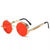 SearchFindOrder daily deal COLOR-6 / Glasses Retro Round Classic Gothic Steampunk Sunglasses (UV400)