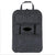 SearchFindOrder Dark gray Universal Car Back Seat Storage Organizer with Elastic Felt Storage Bag 6 Pockets Organizer